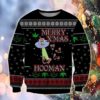 Ufo Merry X’Mas Hooman 3D All Over Print Ugly Christmas Sweater