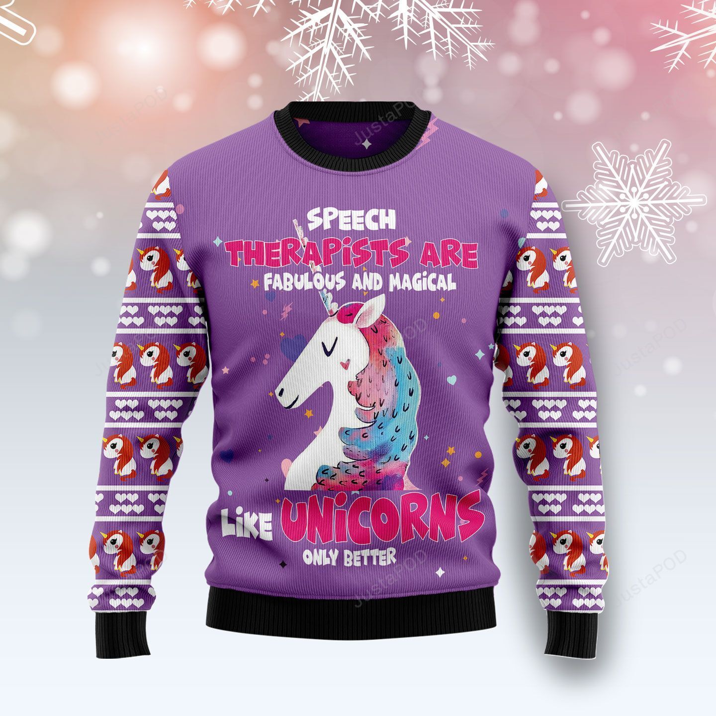 Unicorn Magical Ugly Christmas Sweater Unicorn Magical Ugly Christmas Sweater