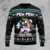 Unicorn Pew Pew Madafakas Ugly Christmas Sweater