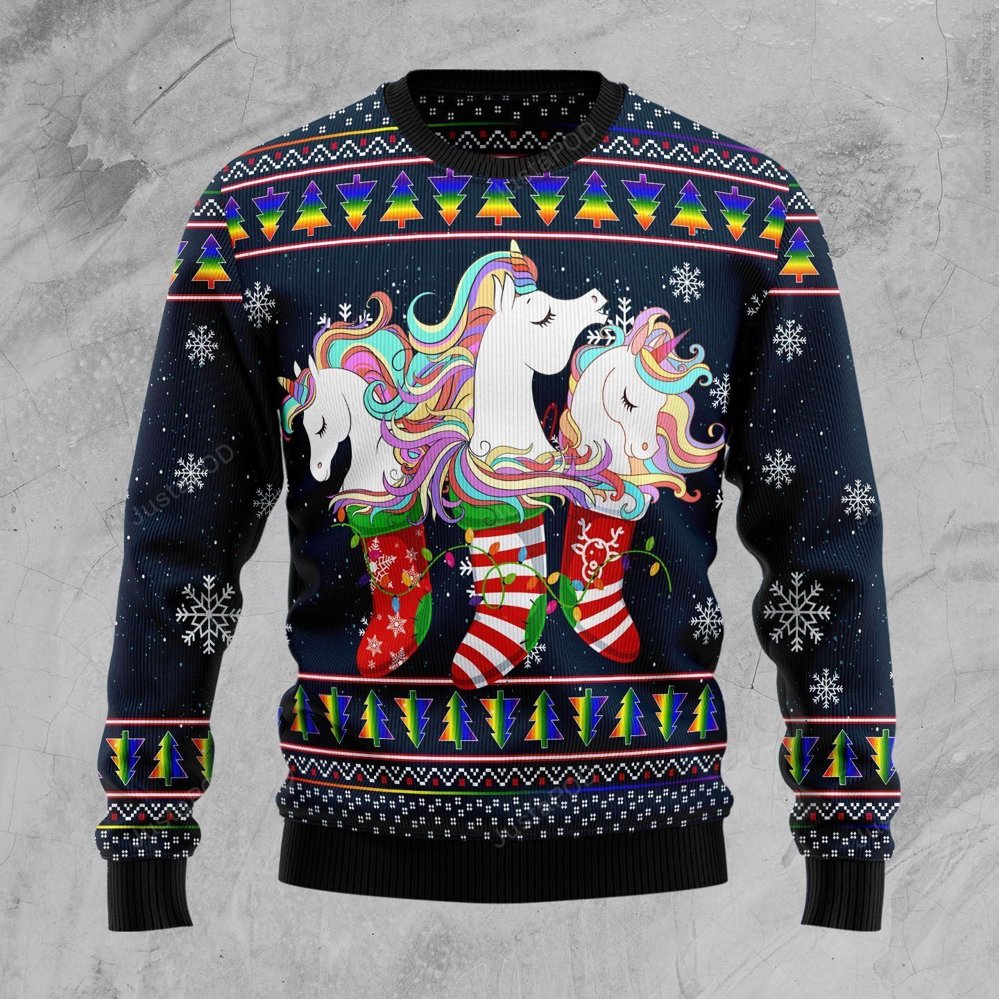 Unicorn Socks Xmas Ugly Christmas Sweater Unicorn Socks Xmas Ugly Christmas Sweater
