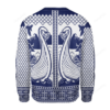 Viking Boat Ugly Christmas Sweater