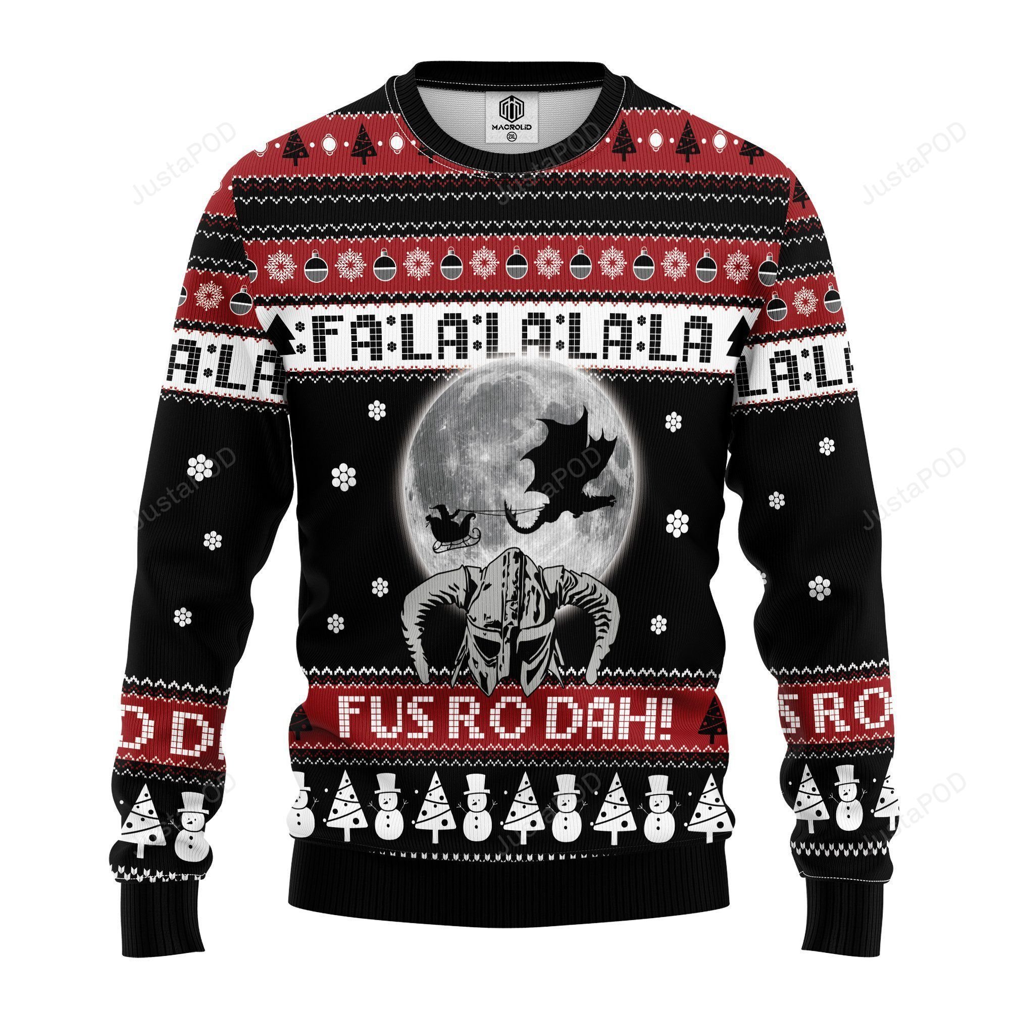Viking Falala Ugly Christmas Sweater Viking Falala Ugly Christmas Sweater