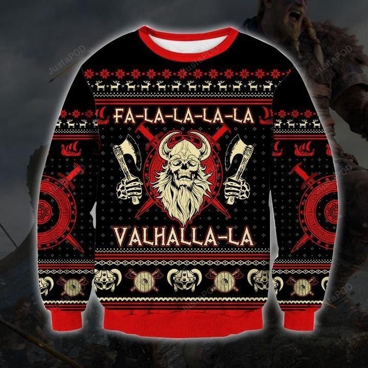 Viking Skull Ugly Christmas Sweater Viking Skull Ugly Christmas Sweater