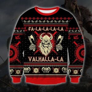 VIKING VALHALLA-LA CHRISTMAS SWEATER