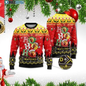 Watford Ho Ho Ho Ugly Christmas Sweater