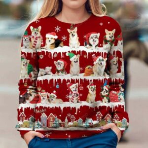 Welsh Corgi Ugly Christmas Sweater