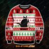 What Black Cat Ugly Christmas Sweater