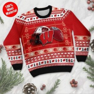 Wisconsin Badgers Ugly Christmas Sweater