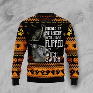 Wolf Witch Ugly Christmas Sweater