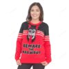 Women’s Beware The Krampus Ugly Christmas Sweater