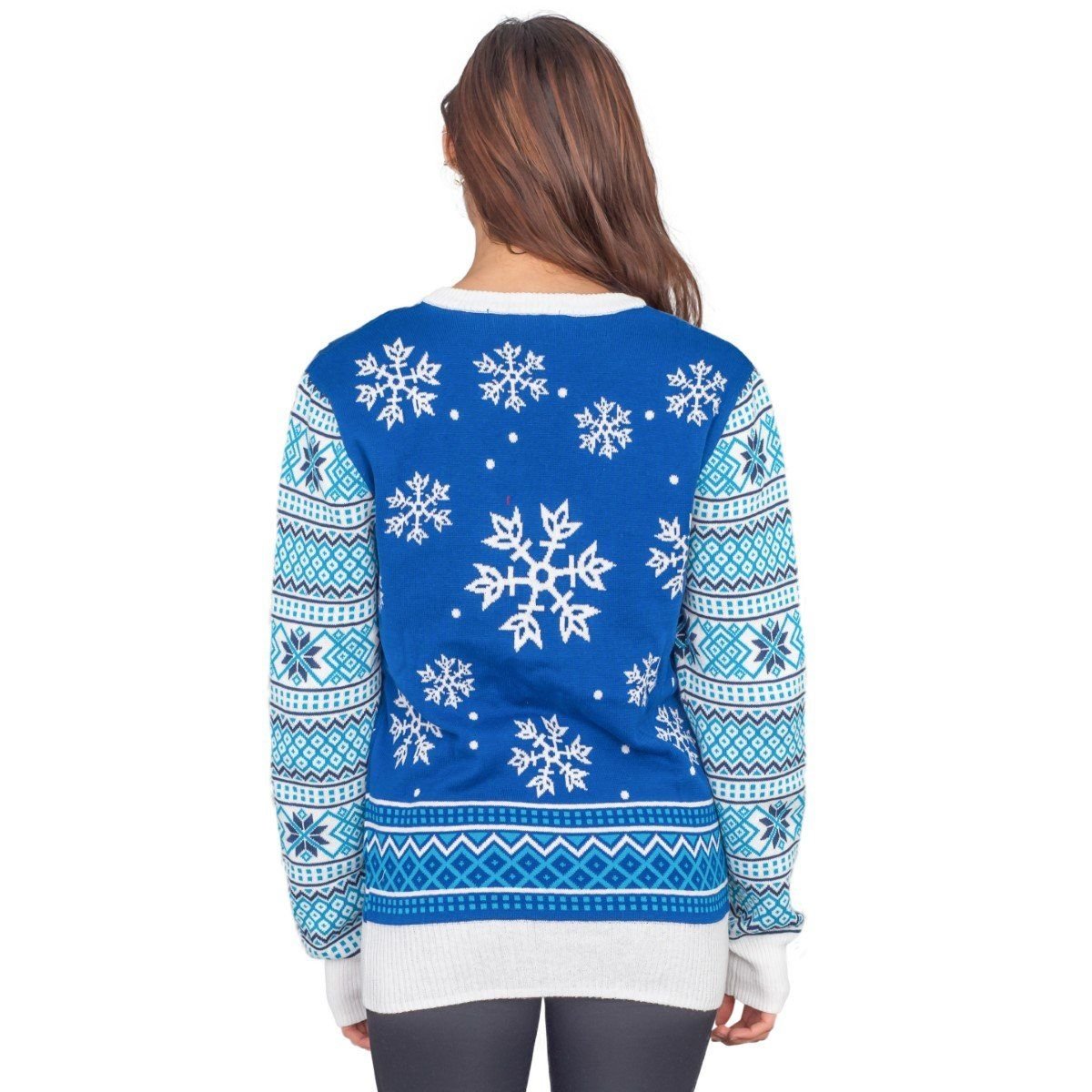 Women’s Bud Light Beer Ugly Christmas Sweater Women’s Bud Light Beer Ugly Christmas Sweater