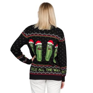 Women’s Rick and Morty Boom Ugly Christmas Sweater