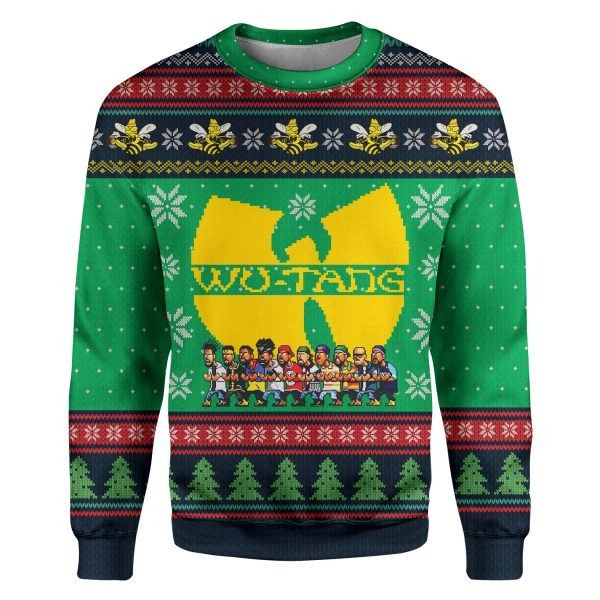 Wu-Tang Clan Christmas Sweatshirt Ugly Sweater Wu-Tang Clan Christmas Sweatshirt Ugly Sweater