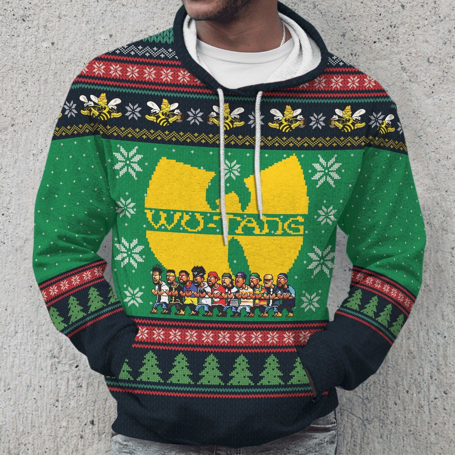 Wu-Tang Clan Ugly Christmas Sweater Wu-Tang Clan Ugly Christmas Sweater
