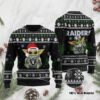 Yoda baby love Oakland Raiders Ugly Christmas Sweater