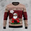 Yoga Santa Clause Namaste Christmas Ugly Christmas Sweater