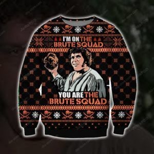 You Are The Brute Squad Knitting Ugly Christmas Sweater