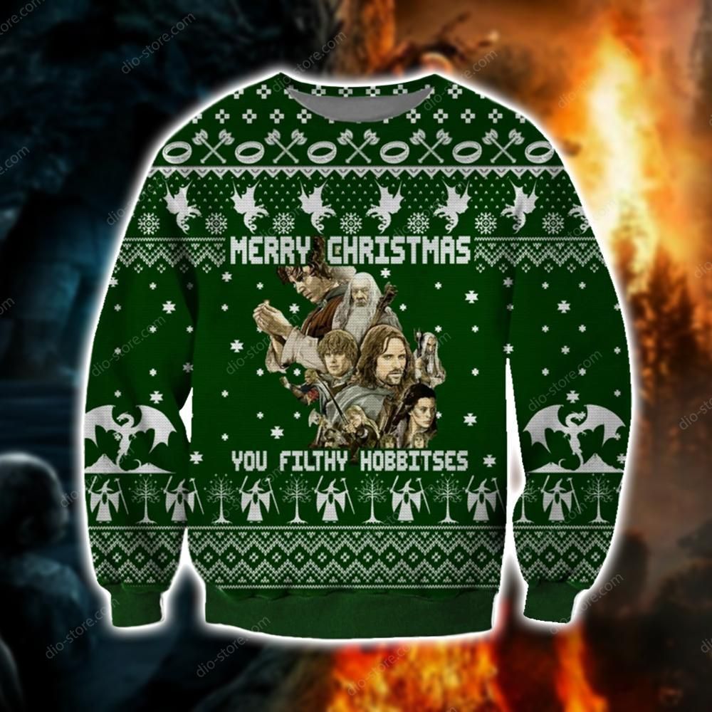 You Filthy Hobbitses Knitting Pattern For Unisex Ugly Christmas Sweater You Filthy Hobbitses Knitting Pattern For Unisex Ugly Christmas Sweater