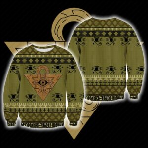 Yu-Gi-Oh Milennium Puzzle Ugly Christmas Sweater