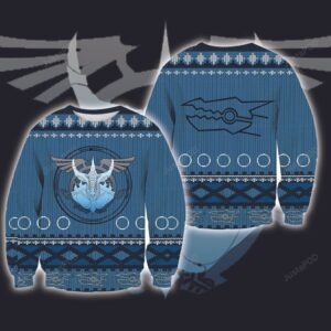 Yu-gi-oh Stardust Dragon Knitting Ugly Sweater